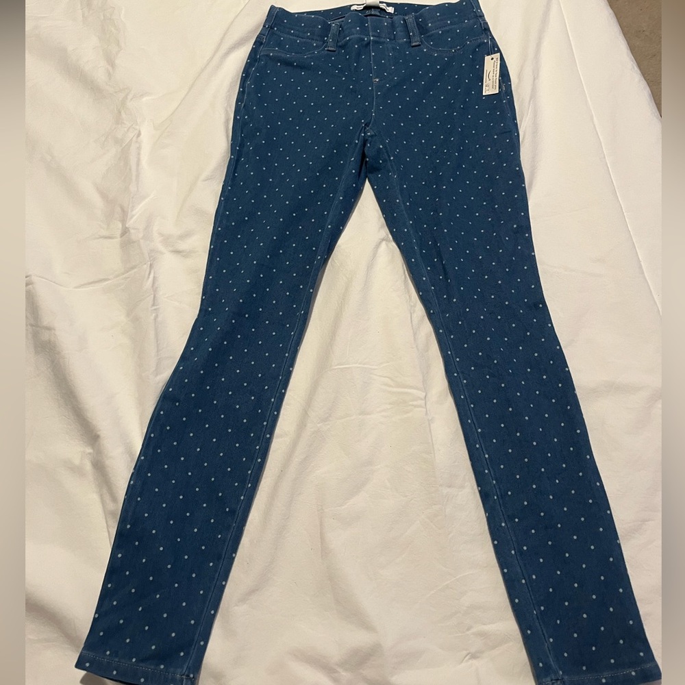 Amazon essentials polka dot jeggings xs